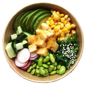 Vegetarische Poké Bowl